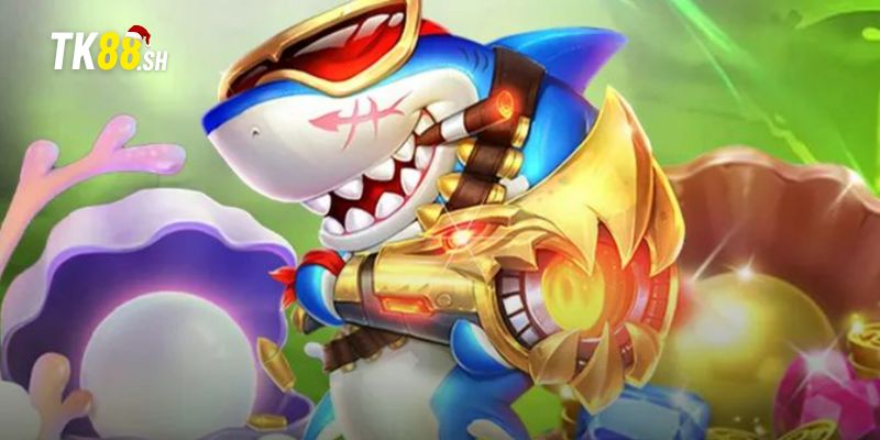 Cá mập xuất hiện khá thường xuyên trong các màn tại TK88